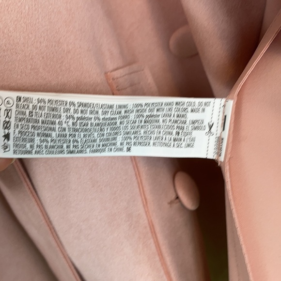 NWOT - Forever 21 faux suede trench coat - Picture 4 of 4